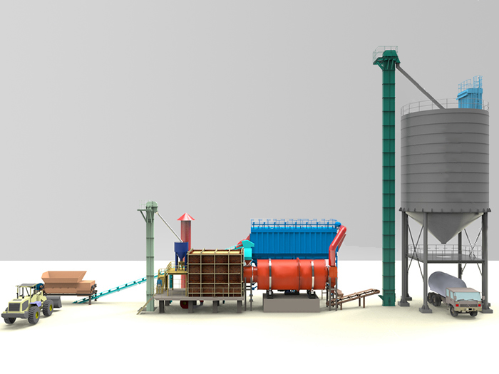 Process Flow of Dryer Production Line